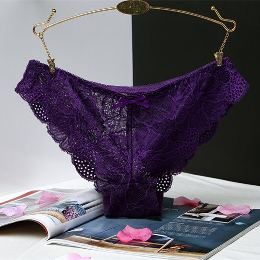 Stylish Sexy Hollowed Out Lace Shorts