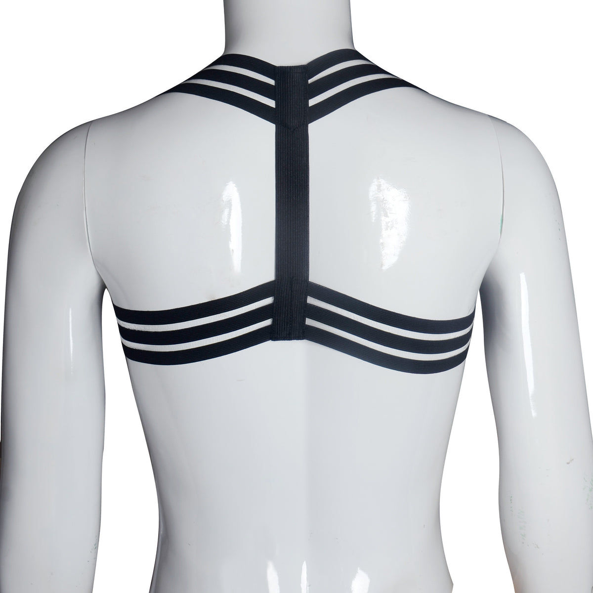 Sexy lingerie men's elastic straps short tops