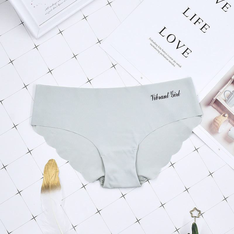 Low Waist Women's Sexy Seamless Ice Silk Bottoms