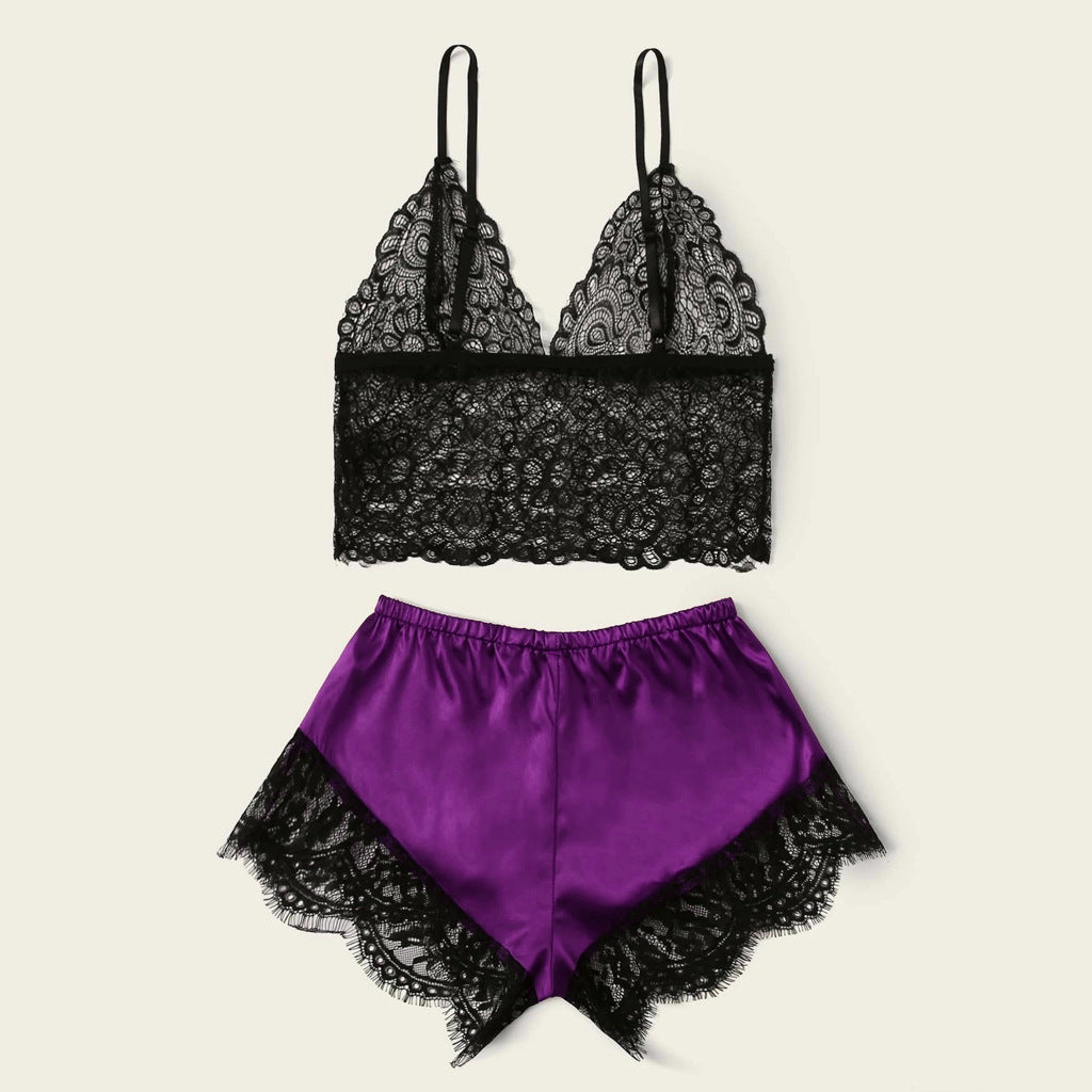 Lace pajamas home service