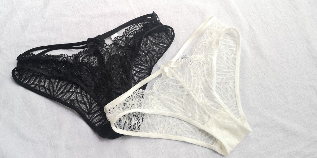 French Sexy Transparent Temptation Lace Women's Low-Rise Briefs