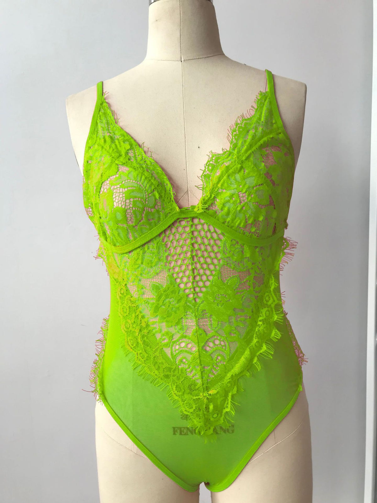 Lace One-Piece Sexy Hollow Eyelash Underwear