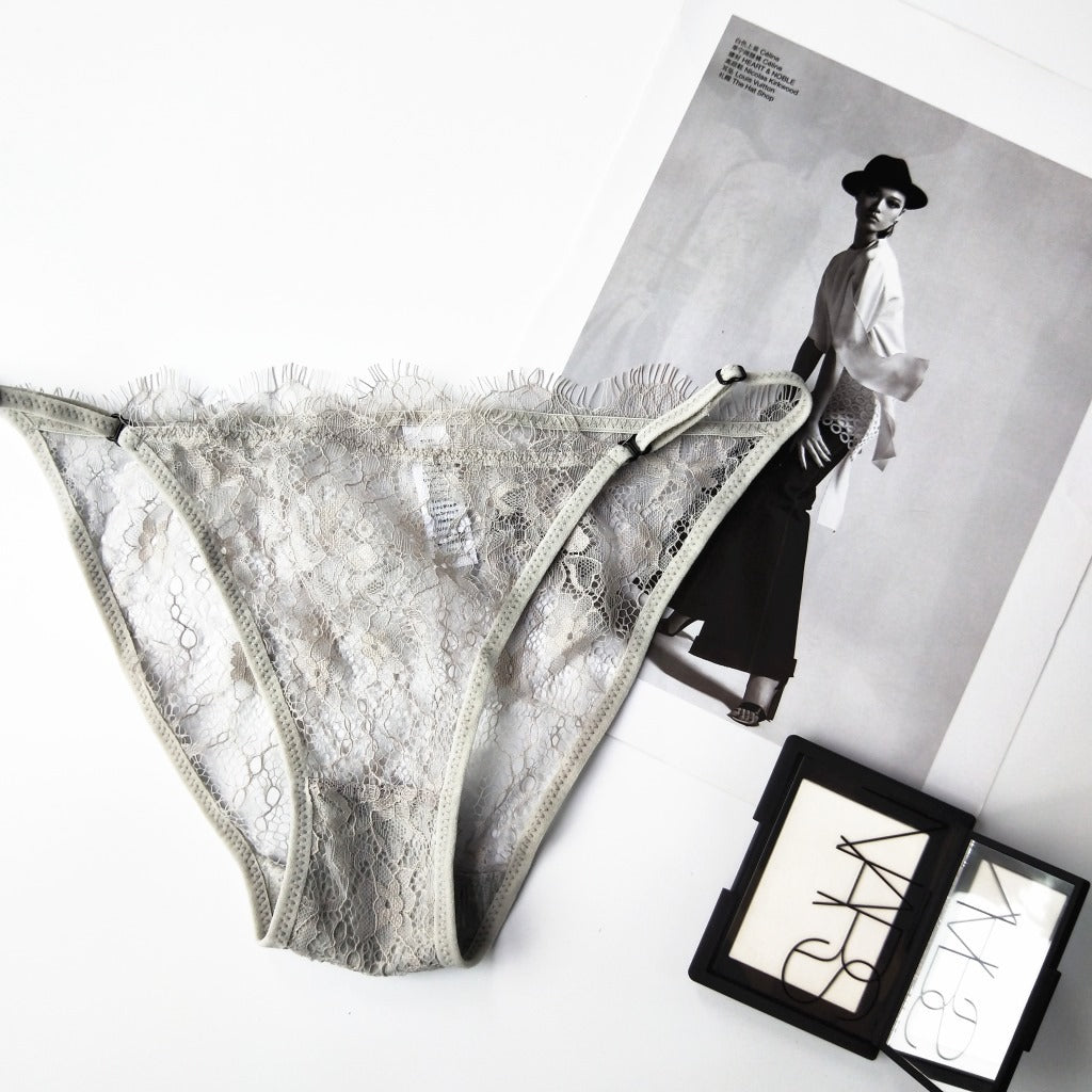 Sexy Transparent Dew Hair Thin Belt Adjustment Underwear Women's Eroticism