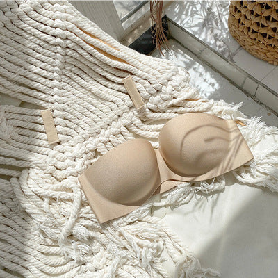 Strapless Invisible Bra Se Xy Seamless Underwear Thick And Thin Chest Strap