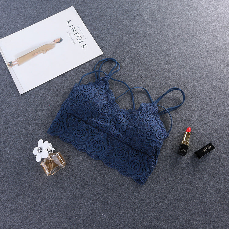Sexy Sling Women Wrapped Chest Tube Top Underwear Lace