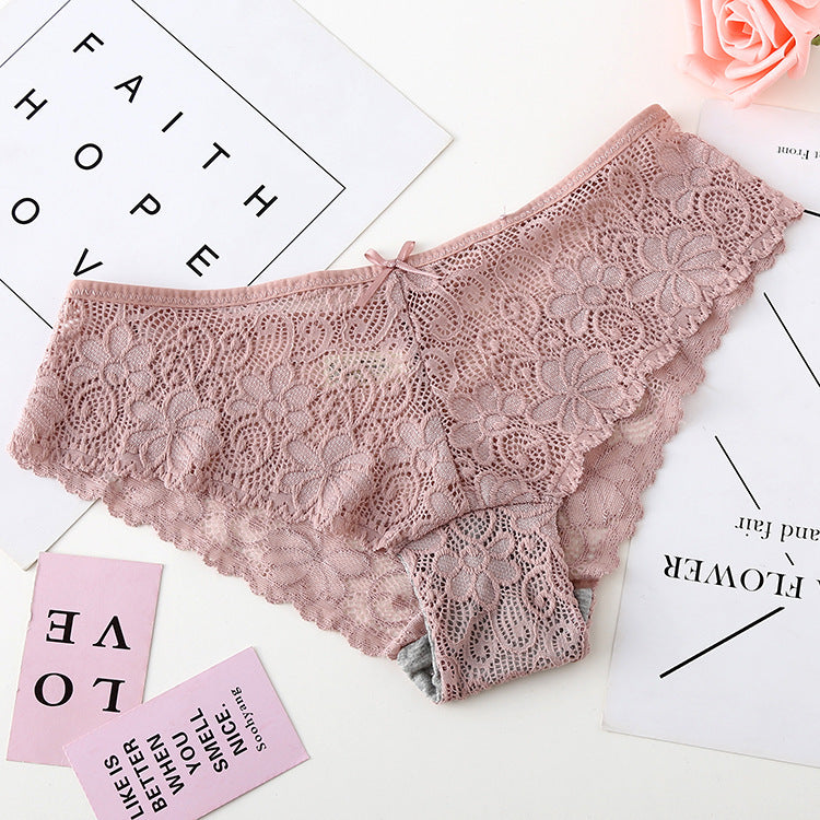Women's Lace Seamless Thong