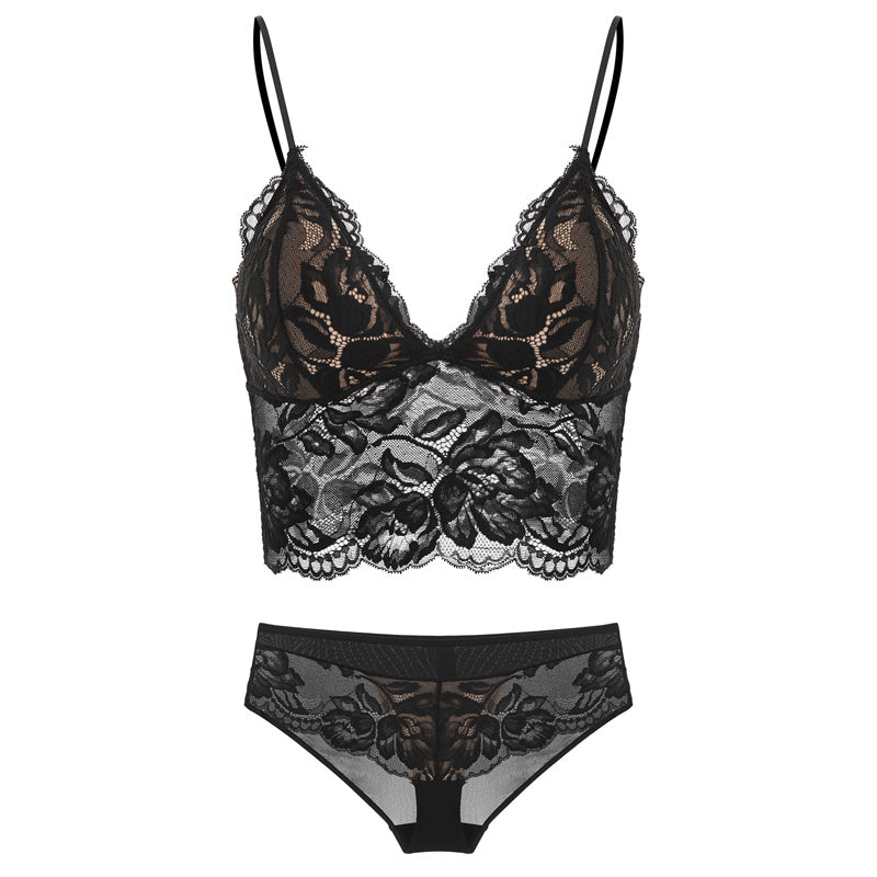 French Lace Bra Underwear Women With Big Breasts