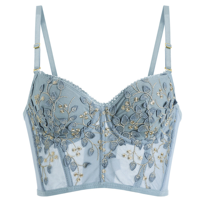 French Lace Bra Underwear Women With Big Breasts