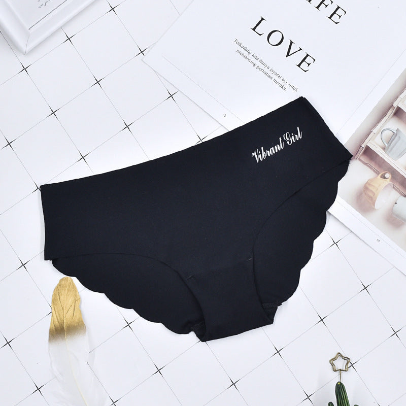 Low Waist Women's Sexy Seamless Ice Silk Bottoms