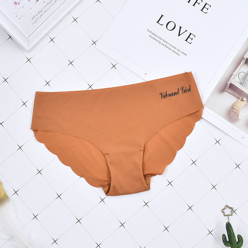 Low Waist Women's Sexy Seamless Ice Silk Bottoms
