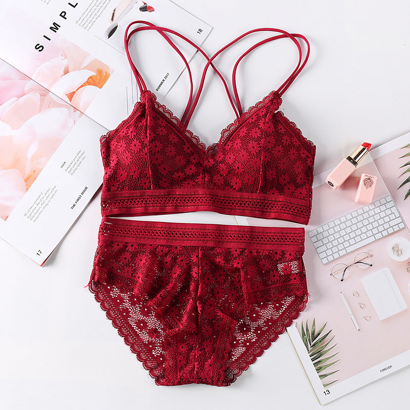 Sexy Underwear Pushup Bra set