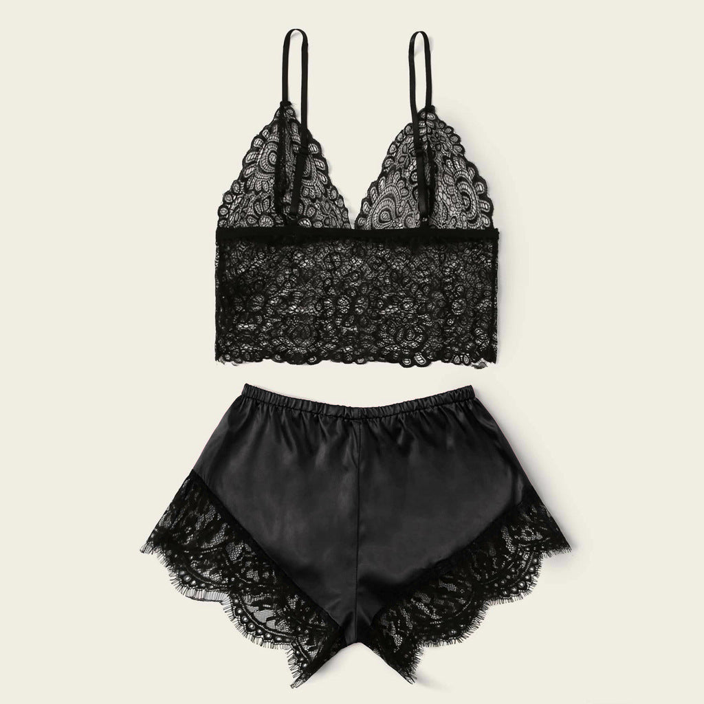 Lace pajamas home service