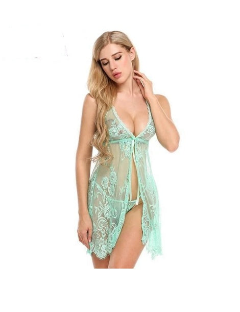 Sexy lace pajamas