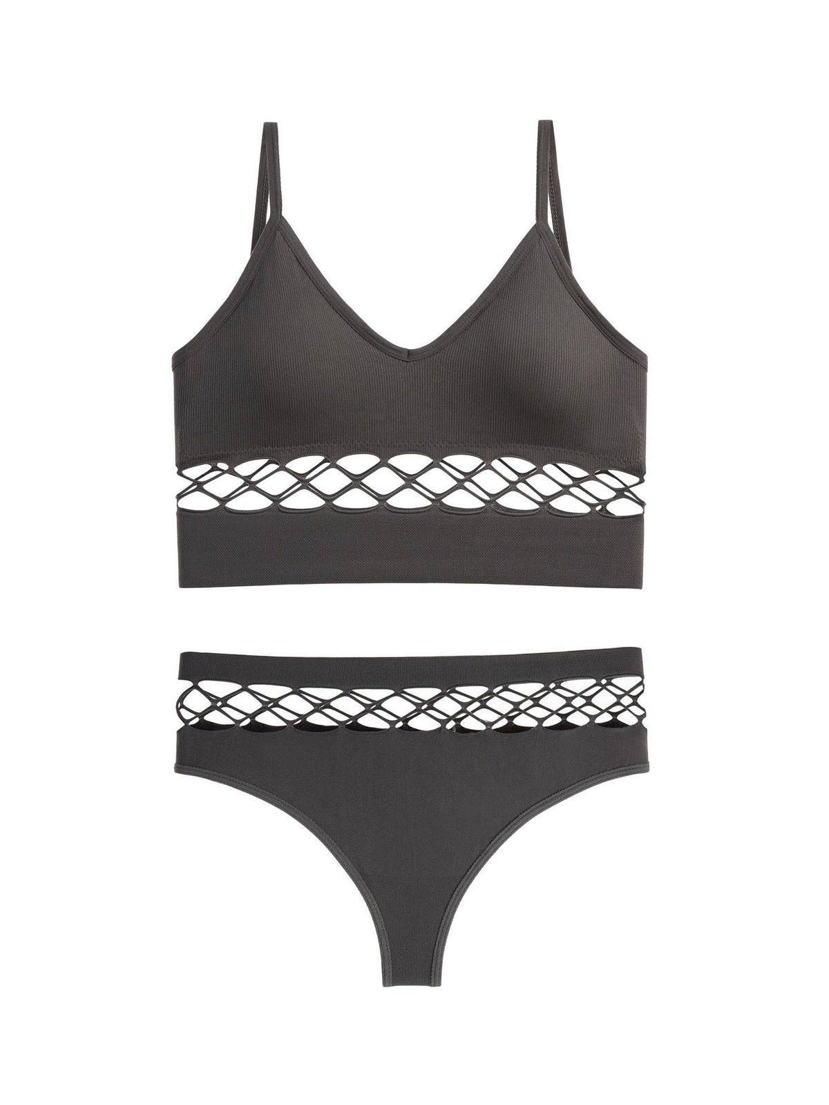 Women's Hollow Underwear Suit