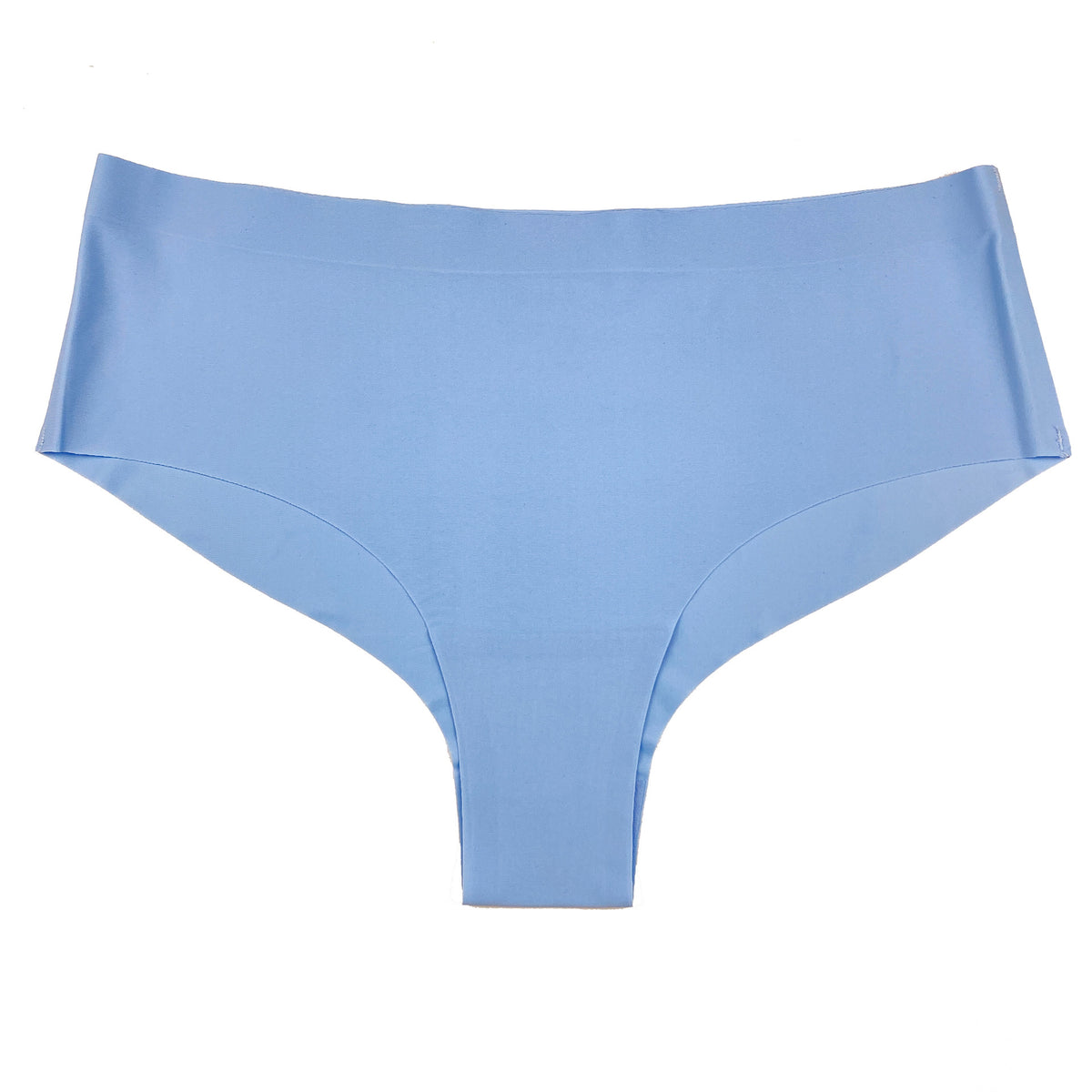Ice Silk Traceless Mid Waist Briefs Sexy And Breathable Thin