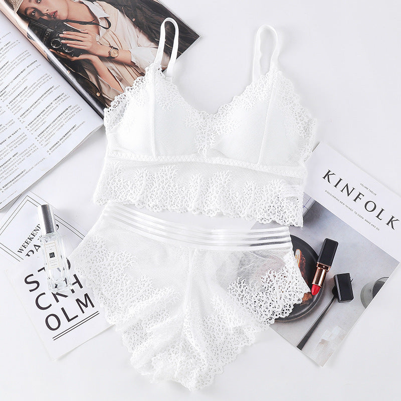 Sexy Tube Top Bottoming Underwear Lace Underwear Women's Suit
