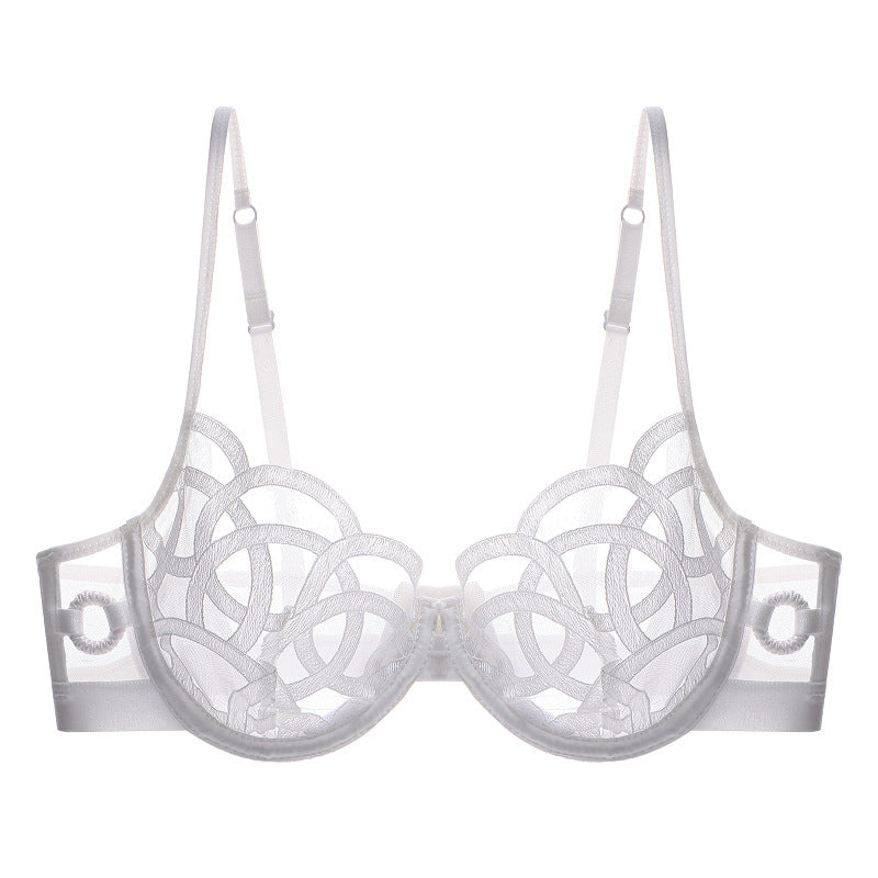 Women's Underwear Big Chest Small Push-up Thin