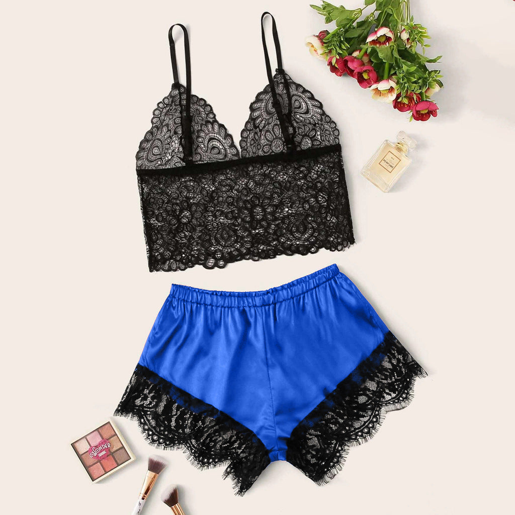 Lace pajamas home service