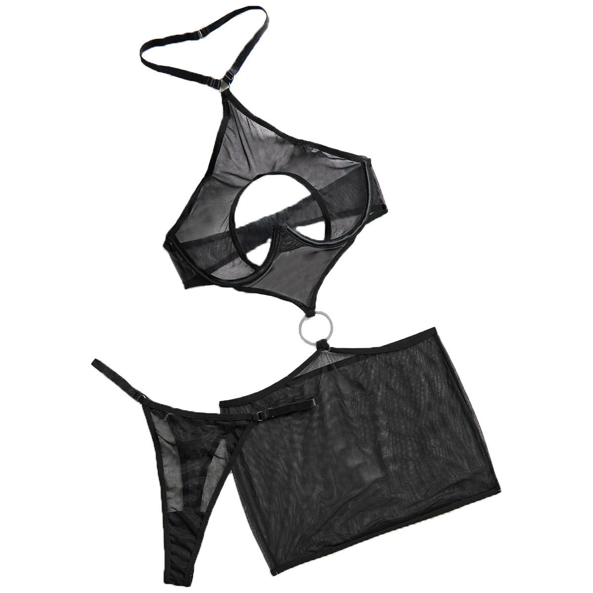 Women's Design Sense See-through Hollow Mesh