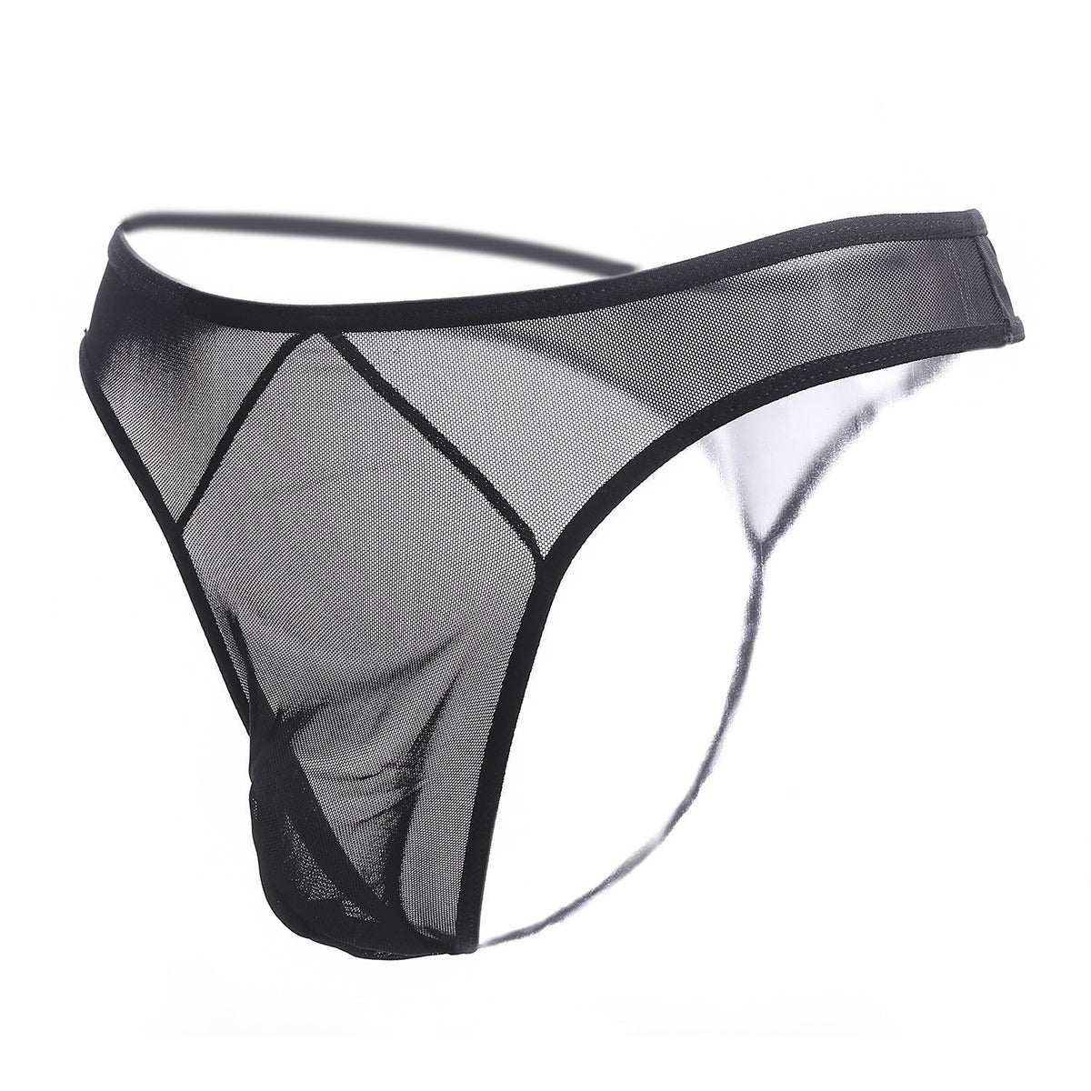 Mesh men's thong slim sexy dress
