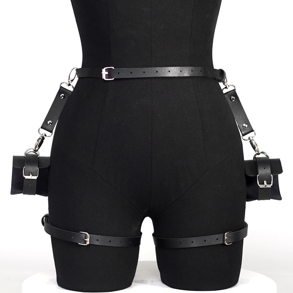 Binding Leather Couple Underwear Toys