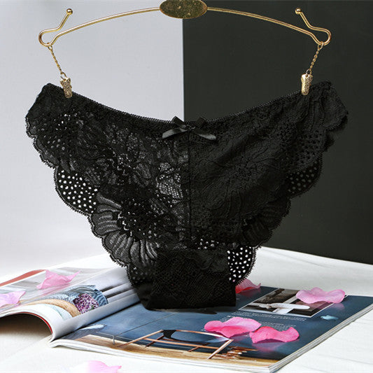 Stylish Sexy Hollowed Out Lace Shorts