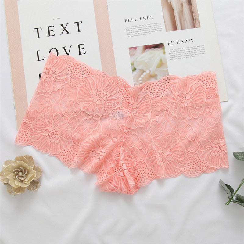 Boxer Shorts Cotton Crotch Solid Color Women's Panties