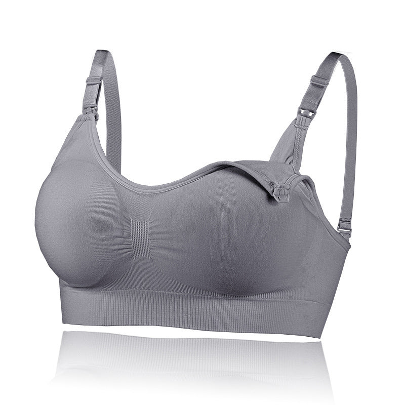 Seamless Nursing Bra Maternity Underwear Postpartum Breast Milk
