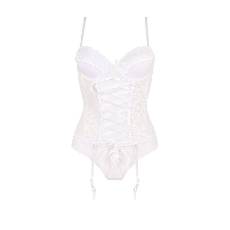 Sexy Lingerie Nightclub Sexy File Underwire Gather Uniform Suit