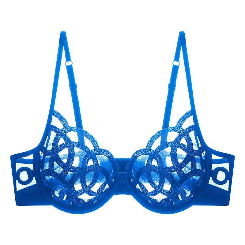 Women's Underwear Big Chest Small Push-up Thin