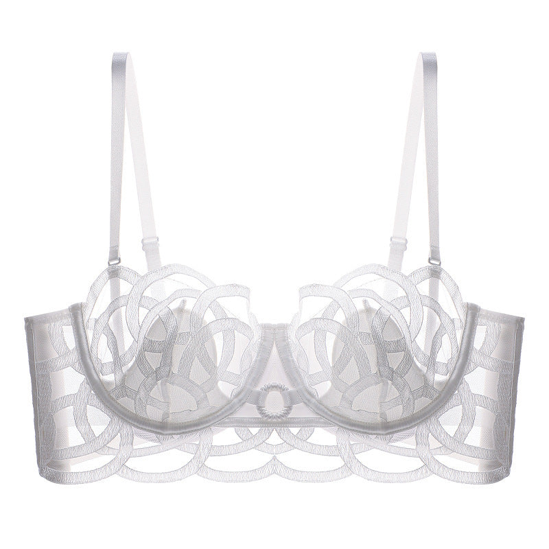 Women's Underwear Big Chest Small Push-up Thin