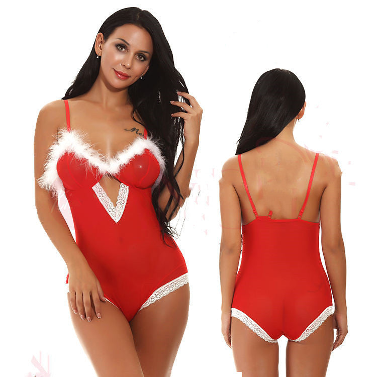 Dress In A Christmas Role-playing Nightclub Photo Uniform