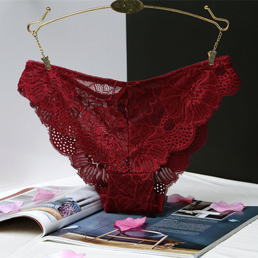 Stylish Sexy Hollowed Out Lace Shorts
