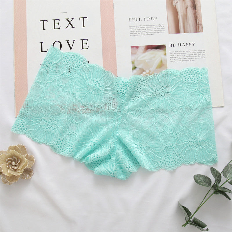 Boxer Shorts Cotton Crotch Solid Color Women's Panties