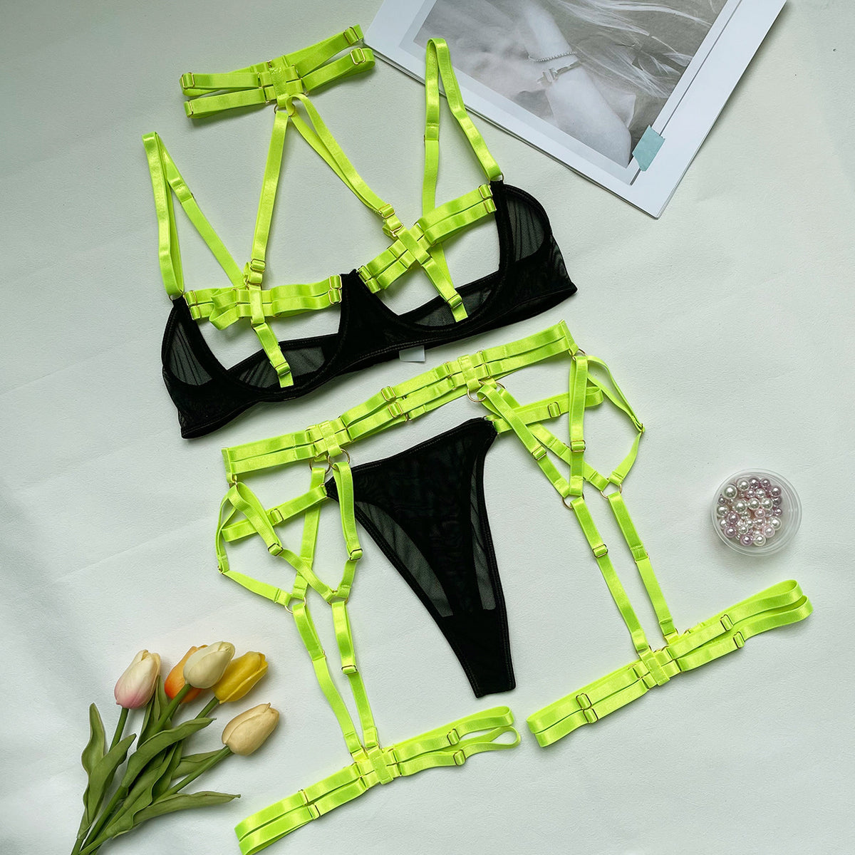 Double Color Stitching And Binding Complex Heavy Craft Underwear
