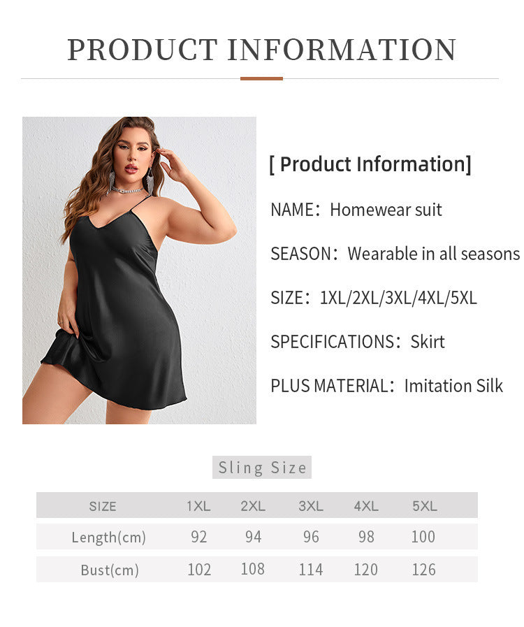 Women's Casual Suspender Skirt Pajamas