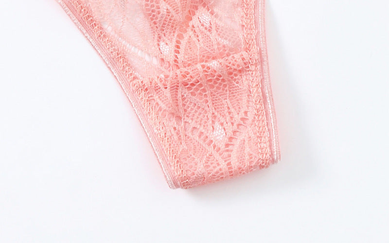 Lace Sexy Solid Color See-through Cotton Shorts