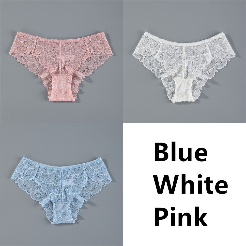 Transparent Sexy Seamless Briefs Mesh Ladies
