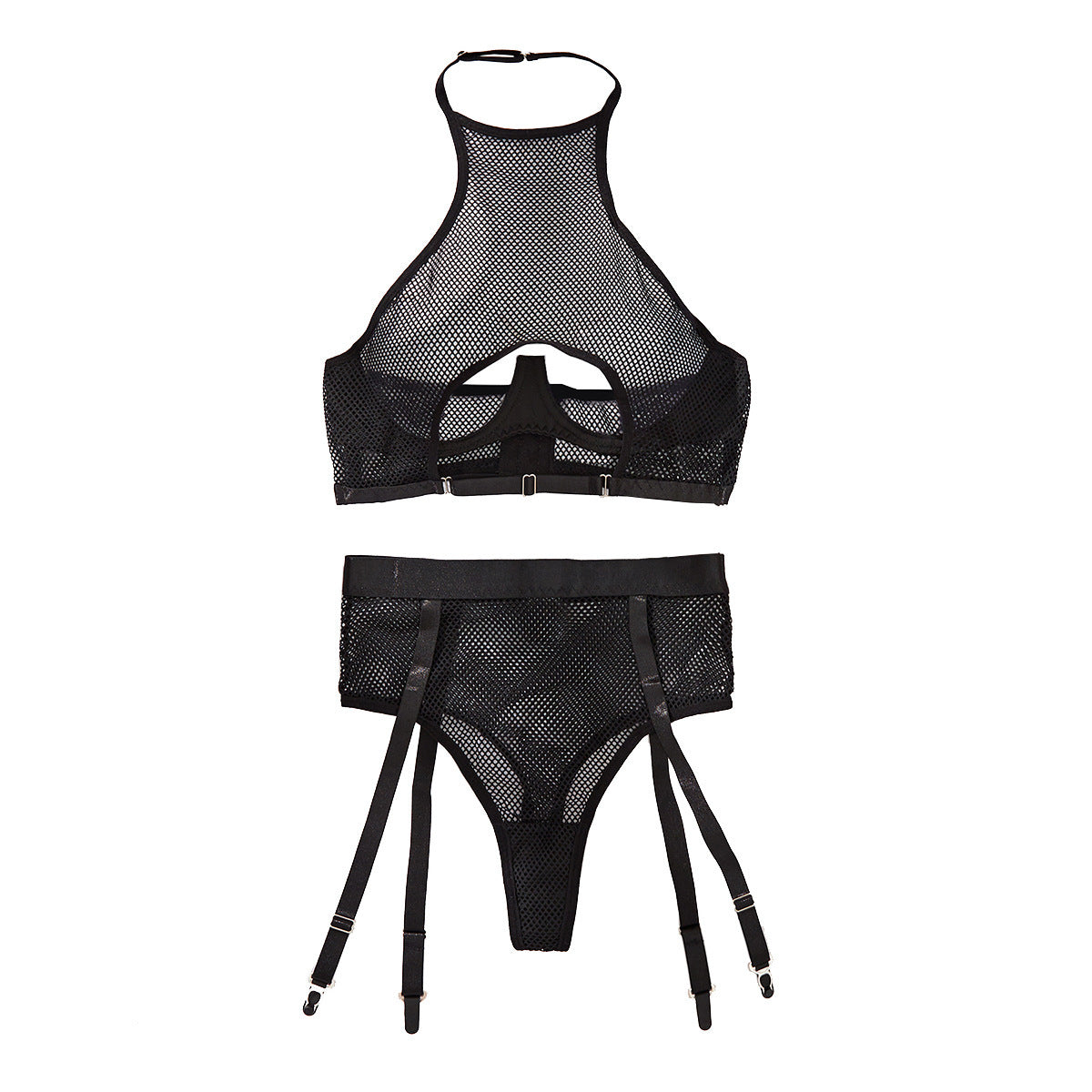 Hollow-out Beauty Back Underwear Two-piece
