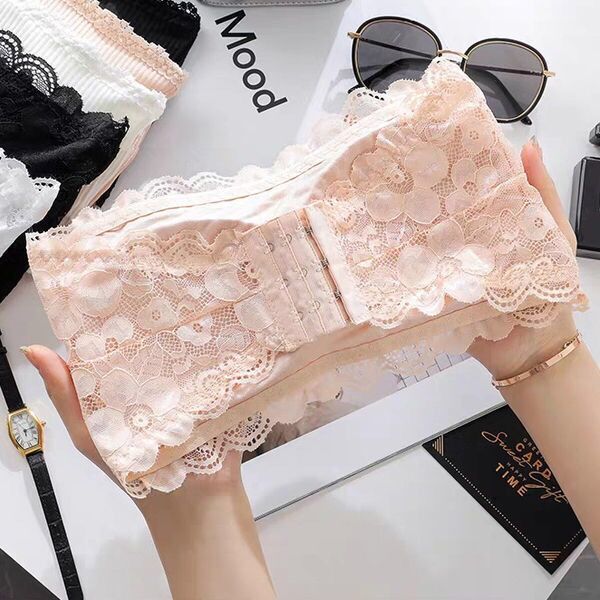 Tube Top Underwear Anti Failure Wrapped Chest Short Sexy Bra