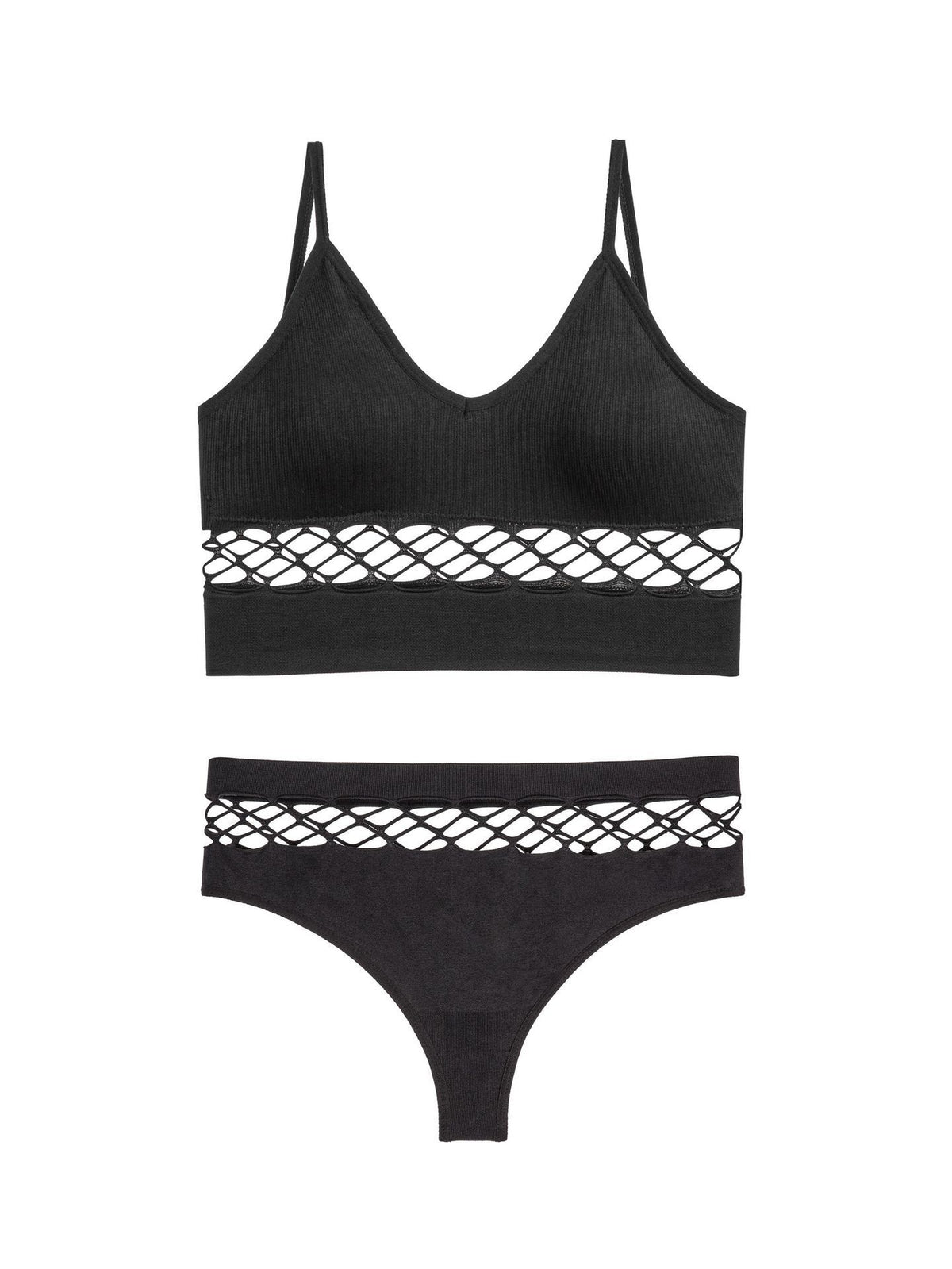 Women's Hollow Underwear Suit