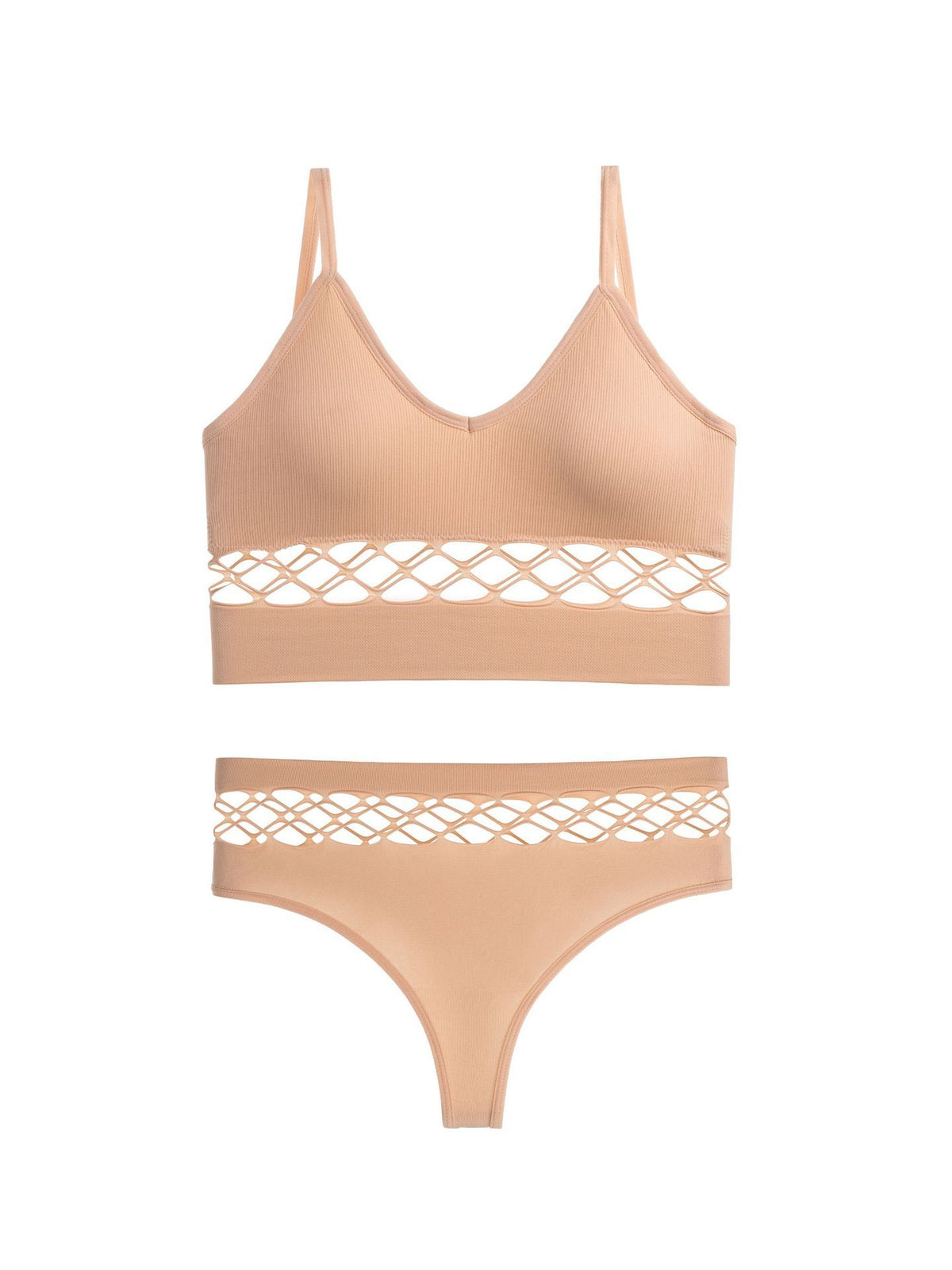 Women's Hollow Underwear Suit