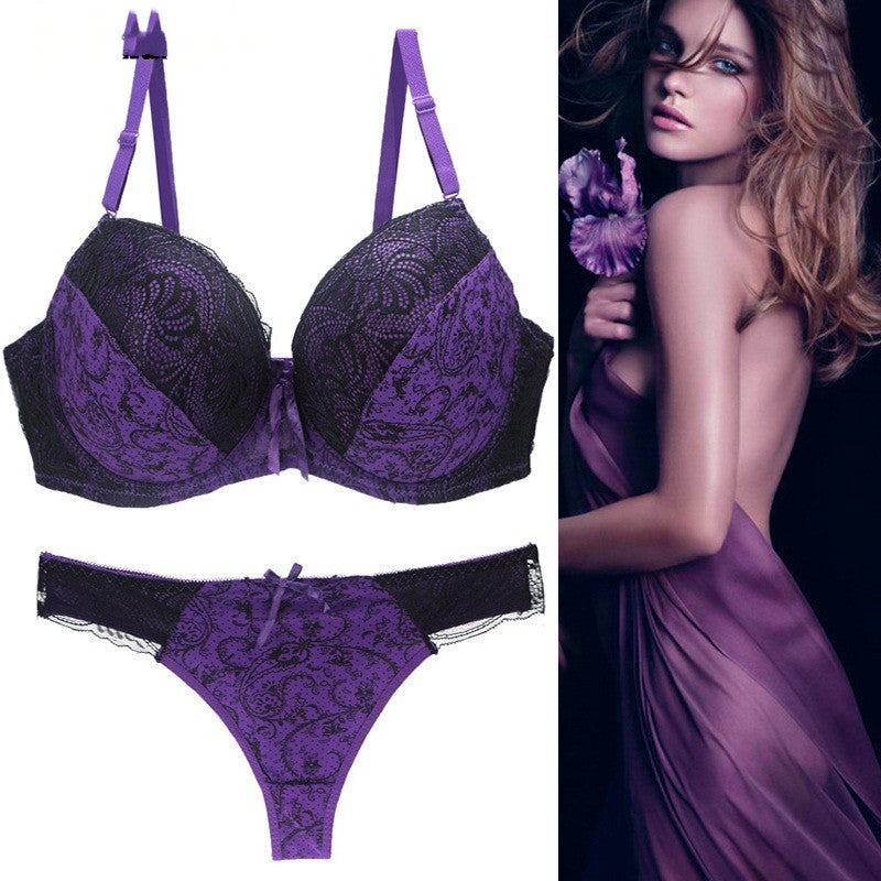 Lace print color matching suit
