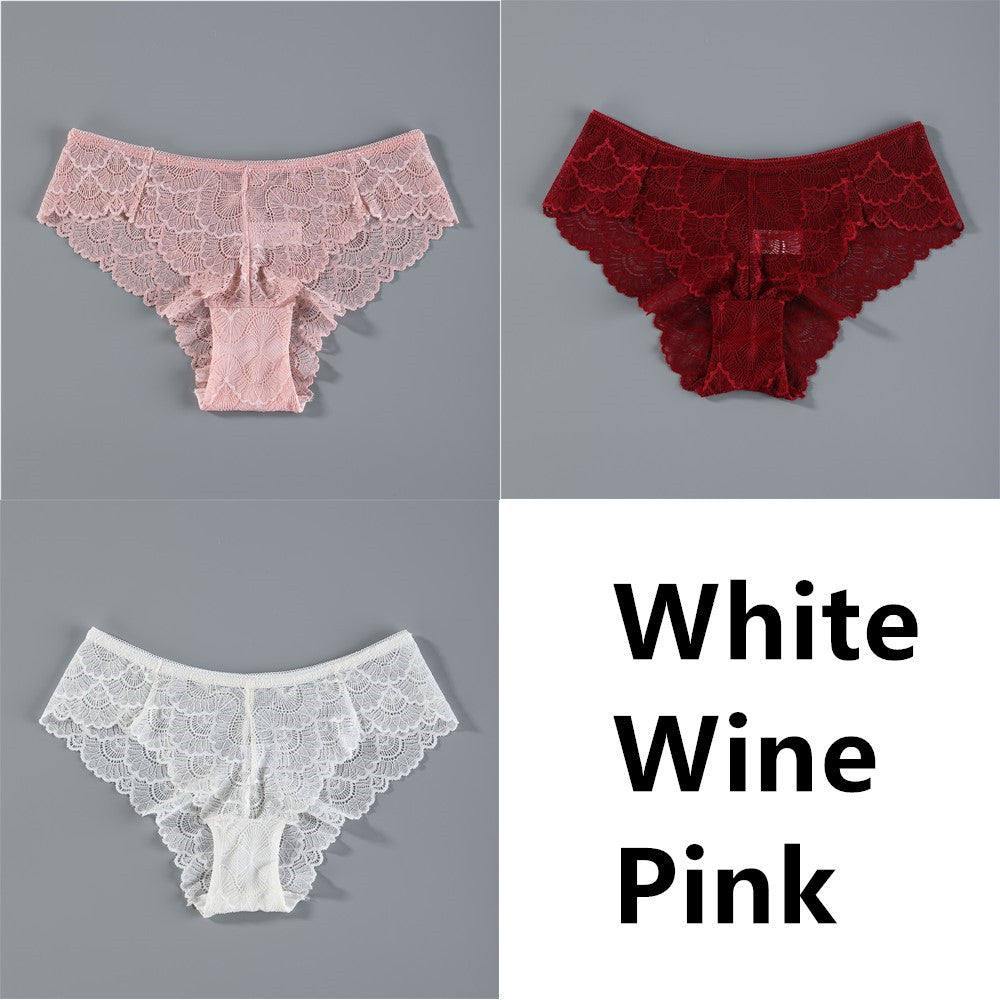 Transparent Sexy Seamless Briefs Mesh Ladies