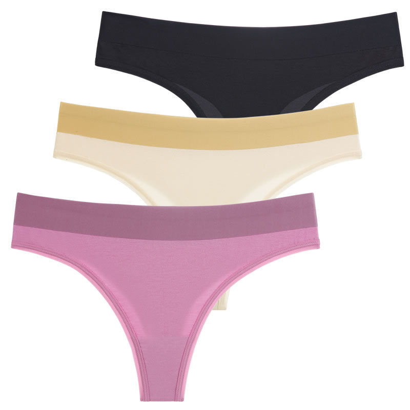 Color Blocked Thongs Sports Large Modal