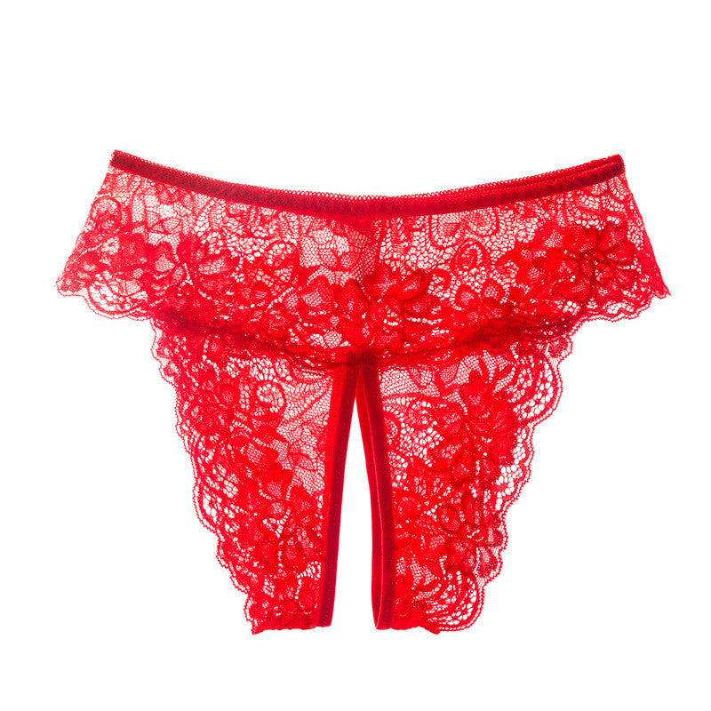 Nylon sexy plus size lace fat MM ladies briefs