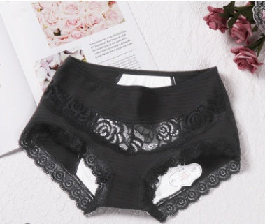 New Breathable Physiological Pants In The High Waist Cotton  Underwear Women's Menstrual Period Large Size Health Pants