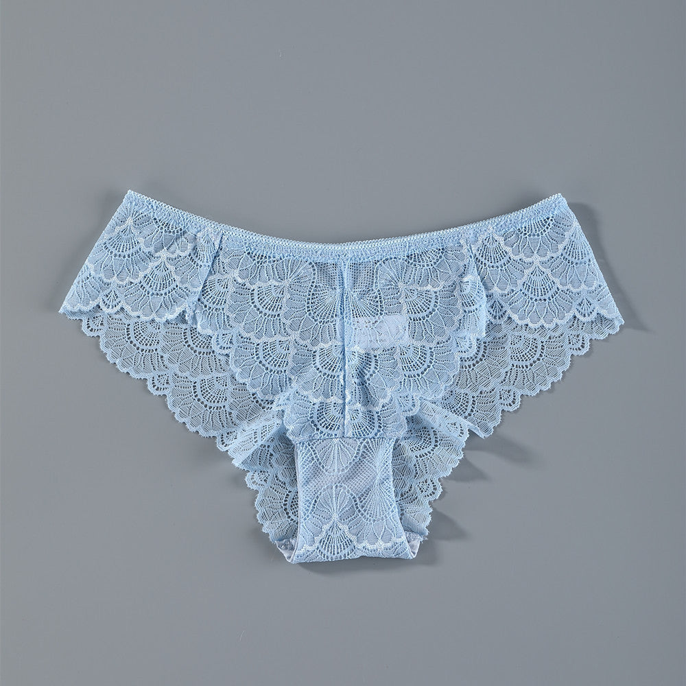 Transparent Sexy Seamless Briefs Mesh Ladies