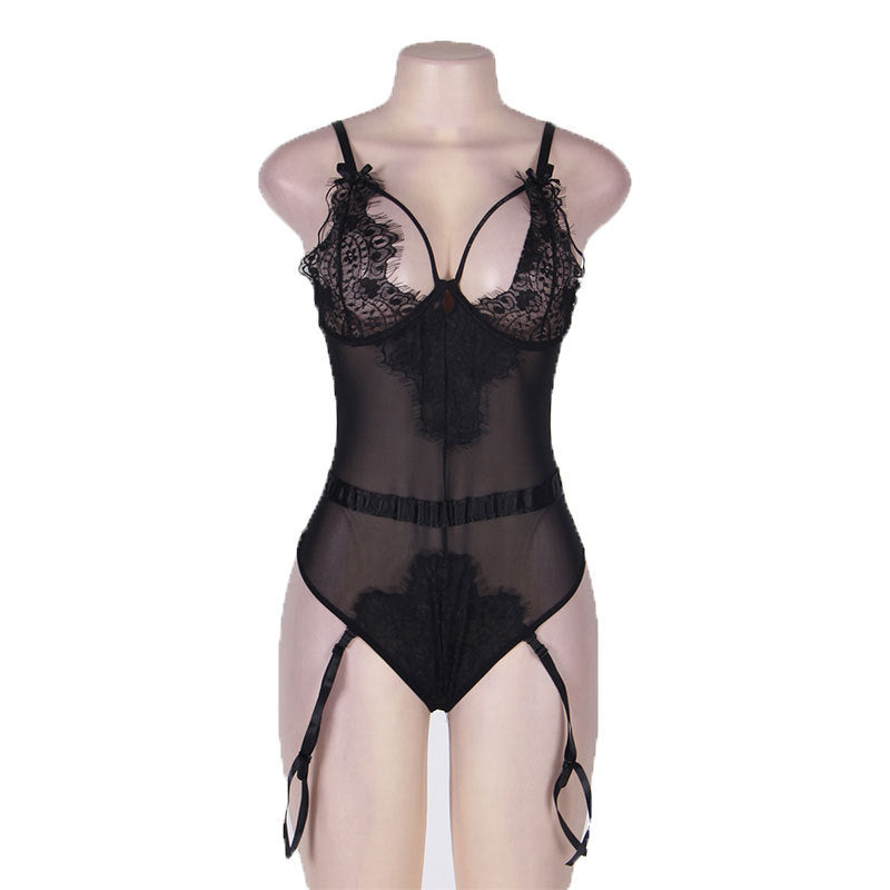 Garter lace sexy pajamas