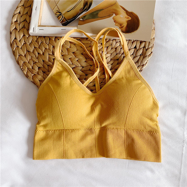 Anti-Glare Non-Steel Ring Sports Anti-Shock Beautiful Back Underwear